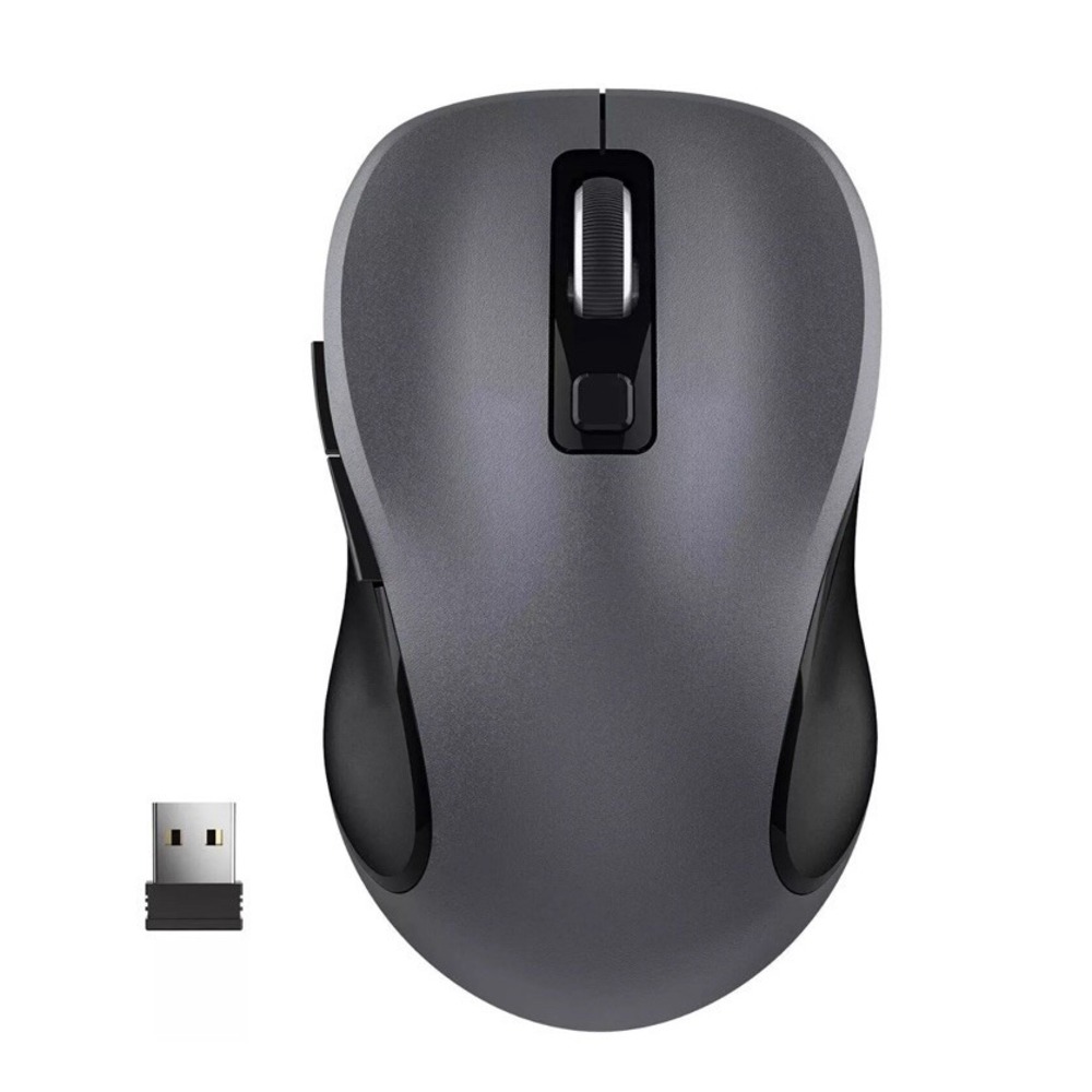 WisFox 2.4G Wireless Mouse‎ for Laptop, Ergonomic Mouse with USB Receiver